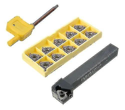 Lathe Threading Boring Bar With 10pcs Internal Threading