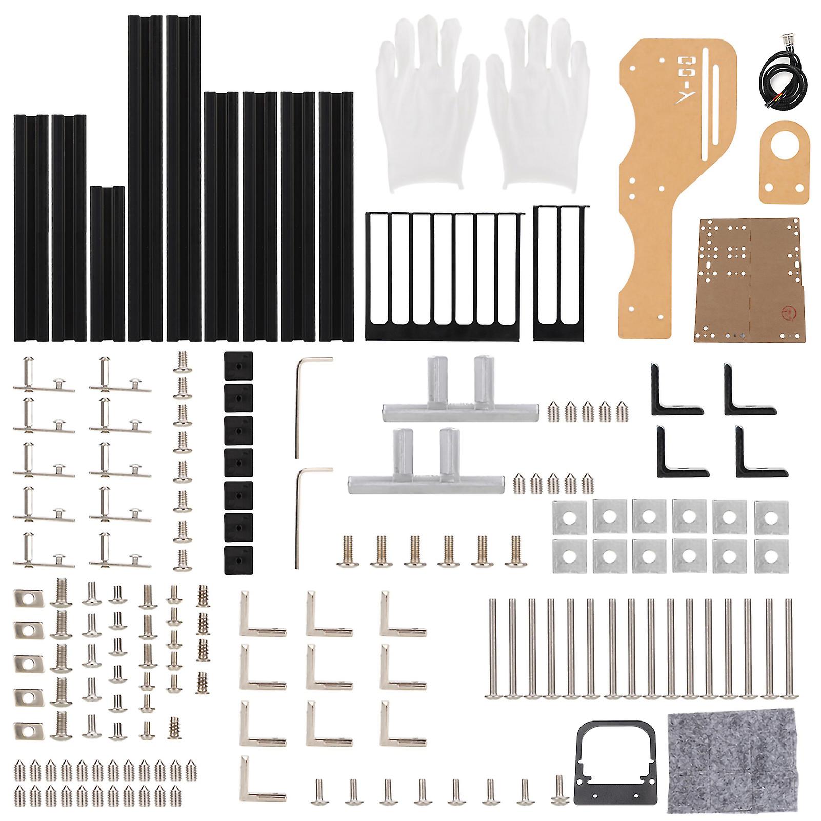 Open Aluminum Frame,ATx M-ATX/ ITX Open Chassis Case Motherboard Case Maximized Efficiency