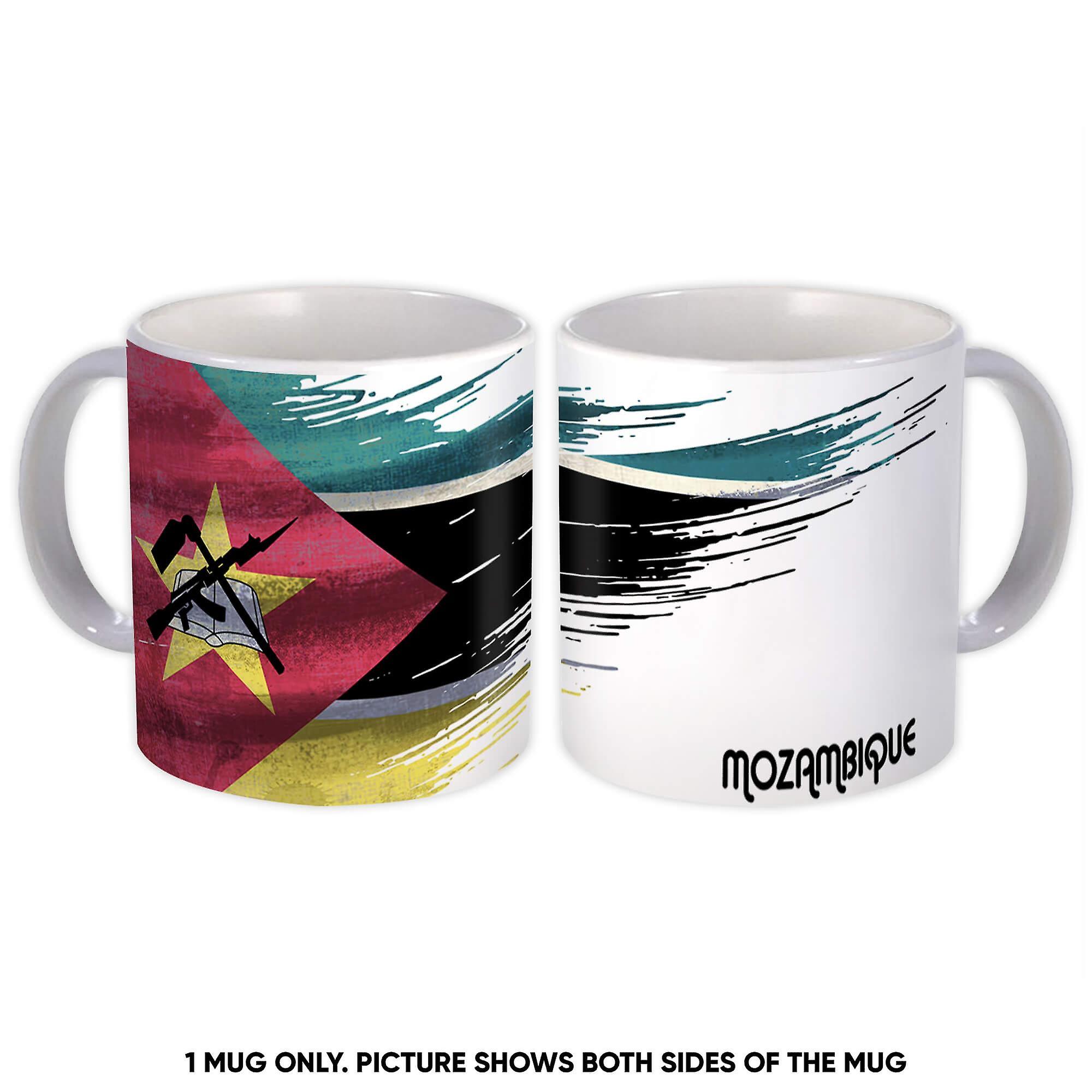 Gift Mug: Mozambique Flag Modern