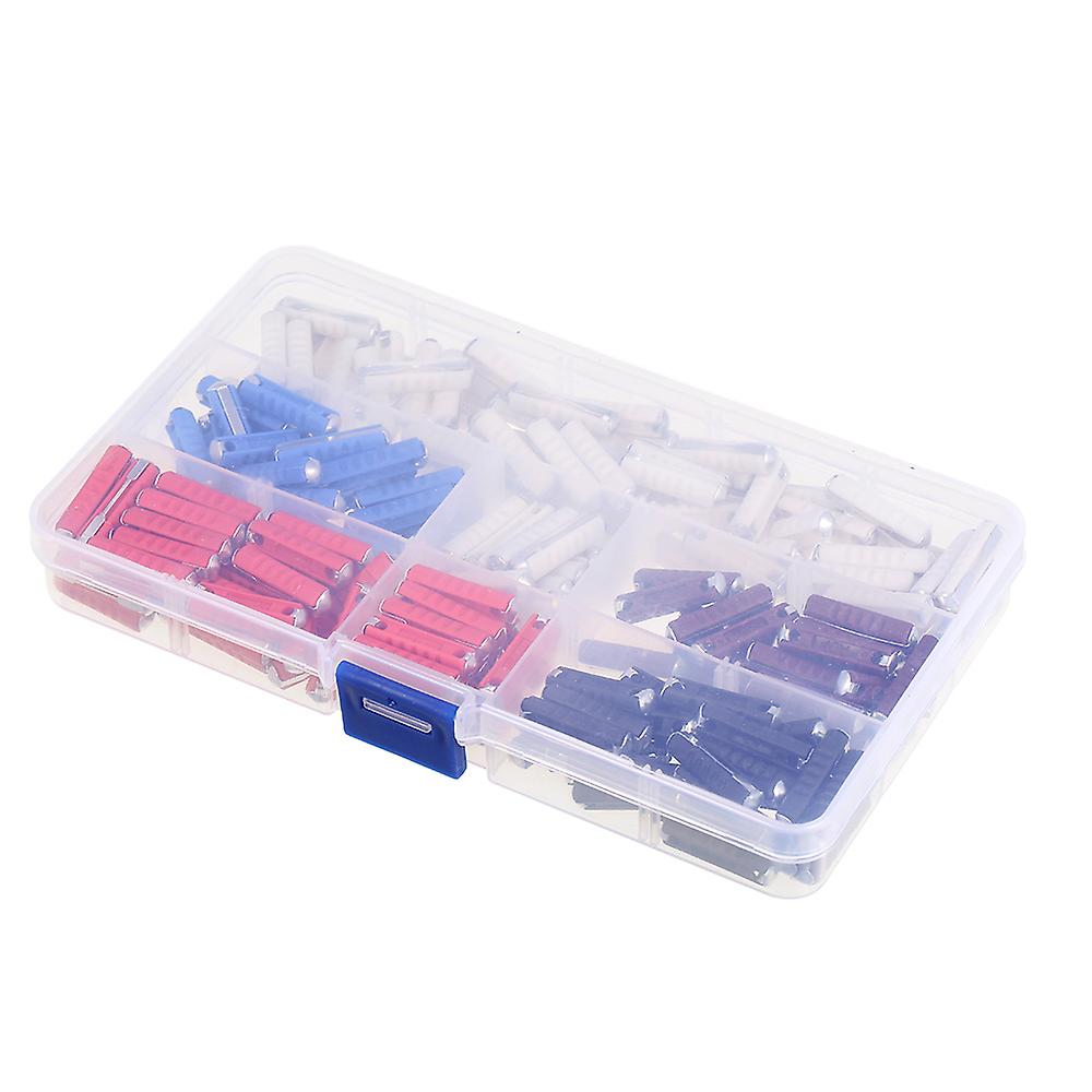 200pcs Assorted Box Continental Fuses Fast-acting Torpedo Fuse