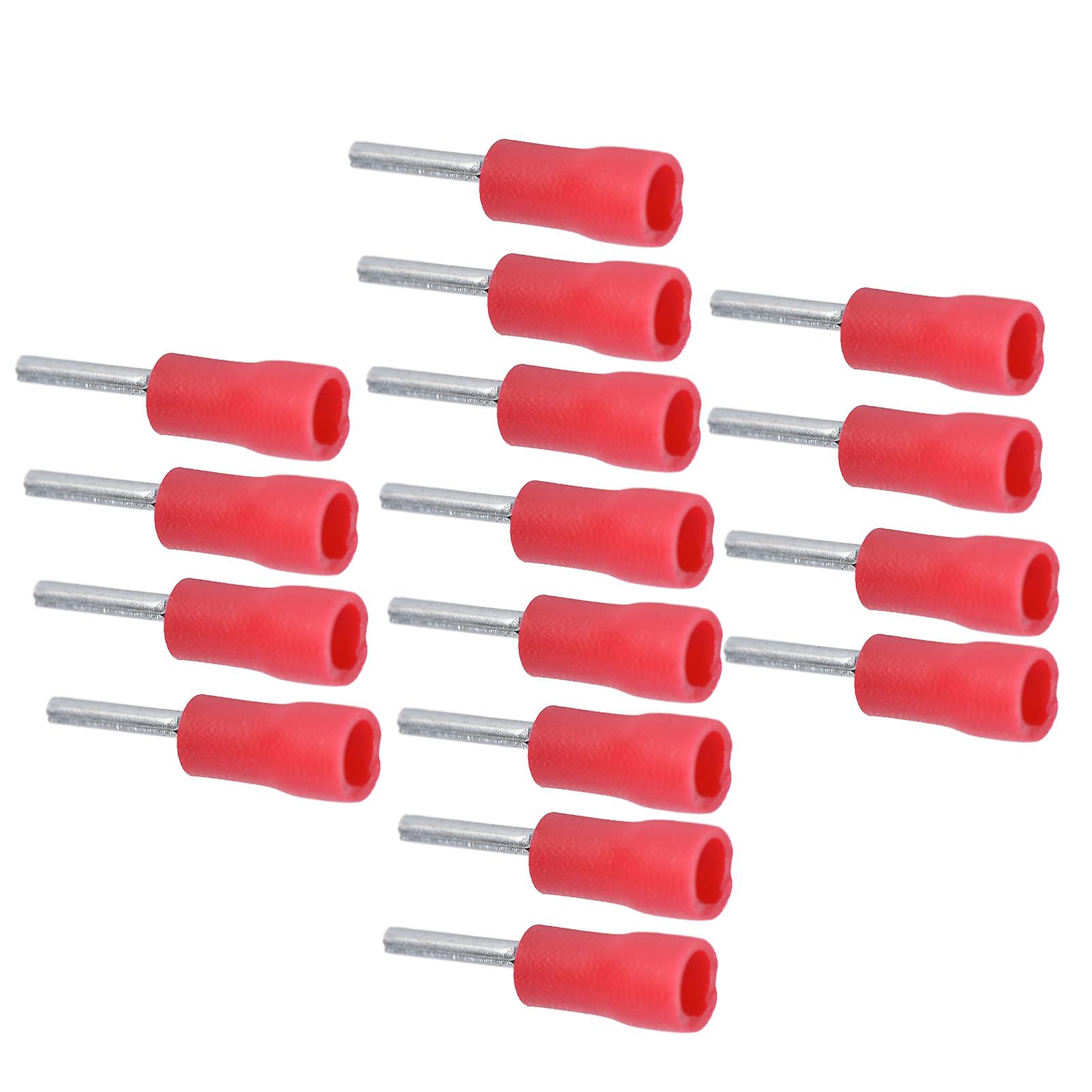 100PCS Insulated Ferrules Terminal Round Tube Pin End Crimp Connector for AWG 22?16 Wires