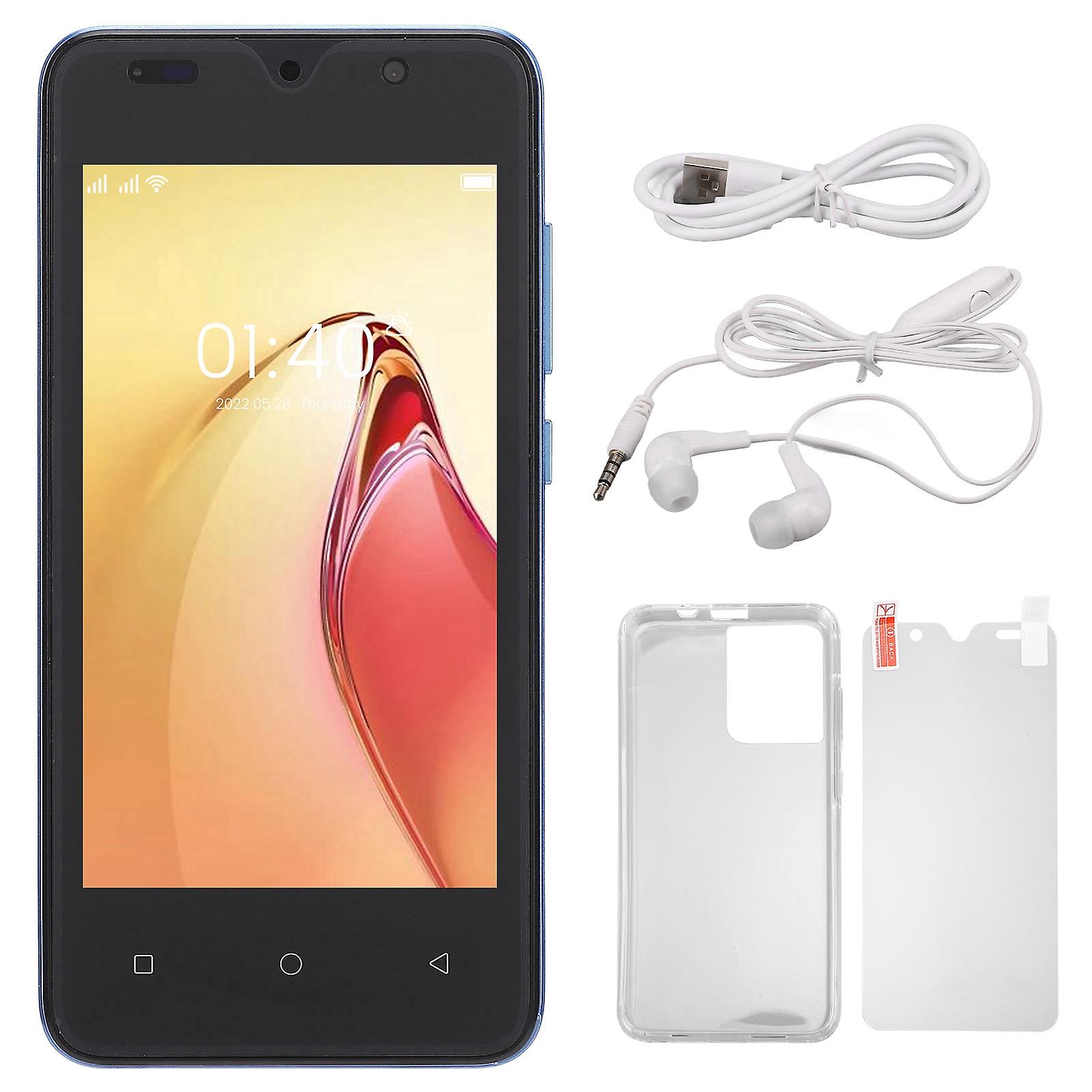 Reno8 Pro Smartphone 4.66in Screen RAM 2GB ROM 32GB Dual Card Dual Standby Ultra Thin for Android Phone for Business Light Blue