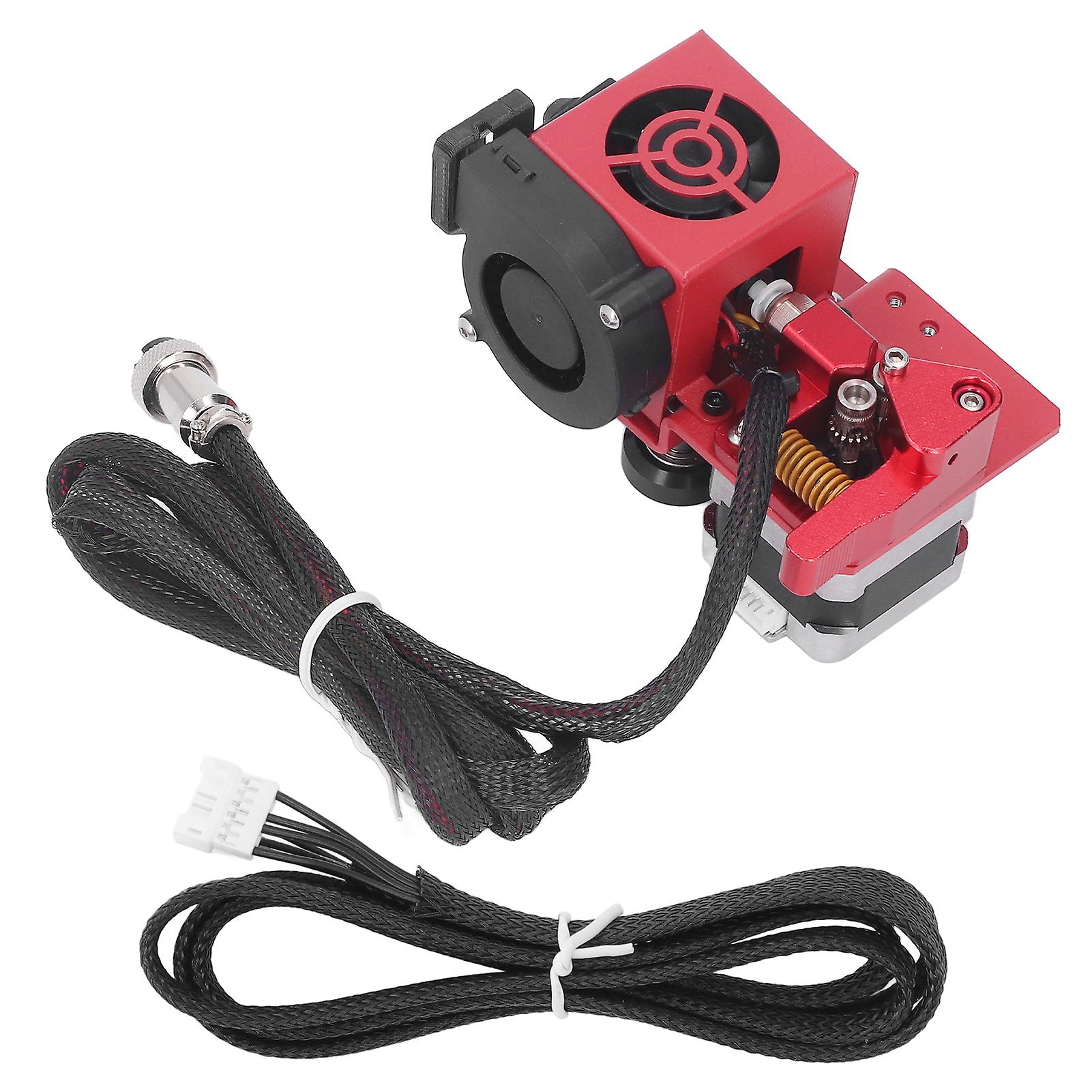 Dual Gear Printer Extruder Direct Drive Extruder 3D Printer Upgrade Accessory with 34 Stepper Motor 12V
