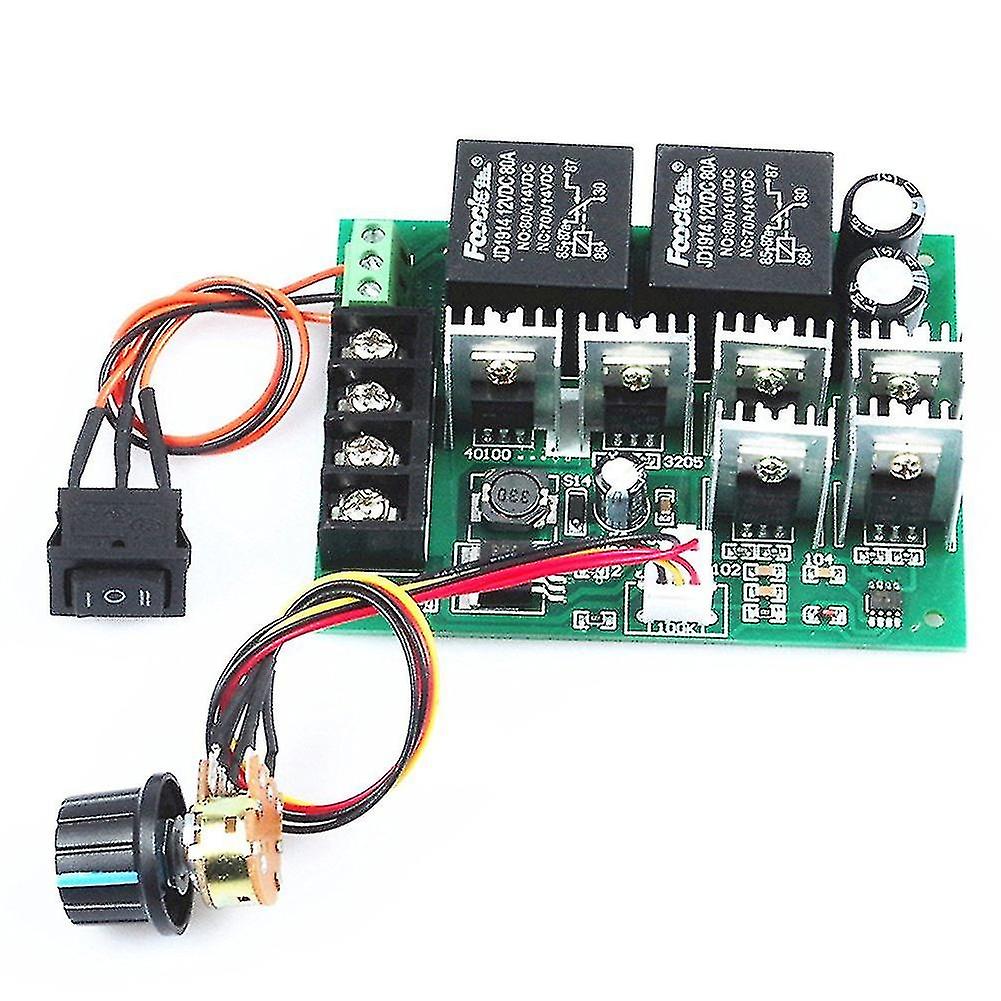 Speed regulator Pwm electronic speed regulator 40a DC 10v-50v 12v/24v/36v/48v brushed DC motor