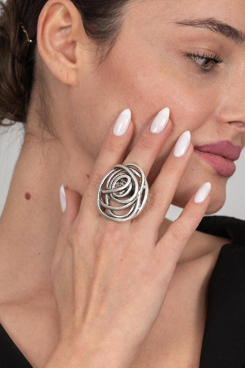 ZeyDor Salash Rose Design Ring 1384