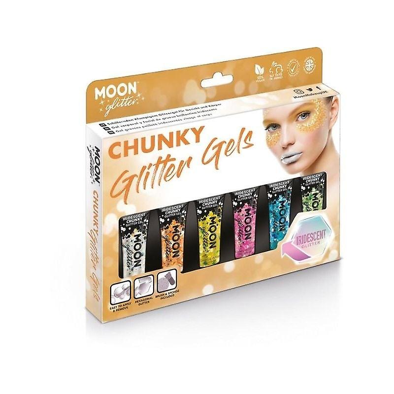 Moon Glitter Iridescent Chunky Gel Asso G13580