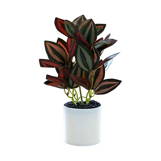 Artificial Plant Bonsai Unfading Decorate Exquisite Details Exquisite Small Tree Simulation Pot Plant for Home