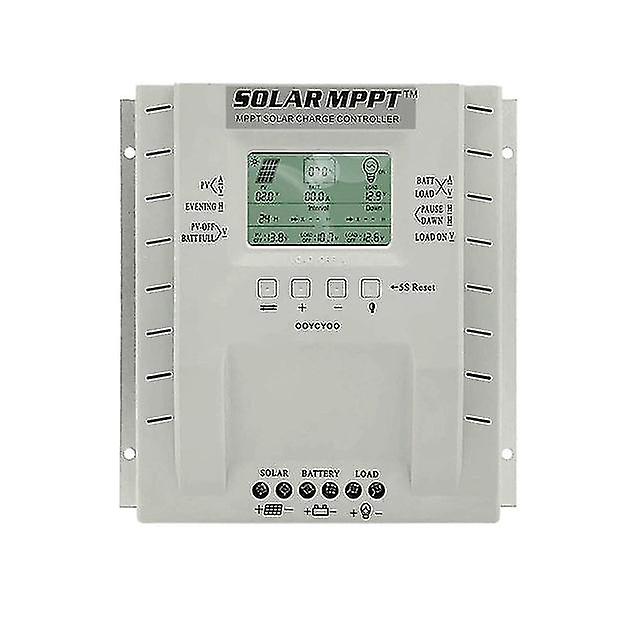 Dc 12v/24v Mppt Charge Controller 60 Amp Auto 60a Solar Panel Charge Regulator With Blacklight Lcd Display Multi-coloured