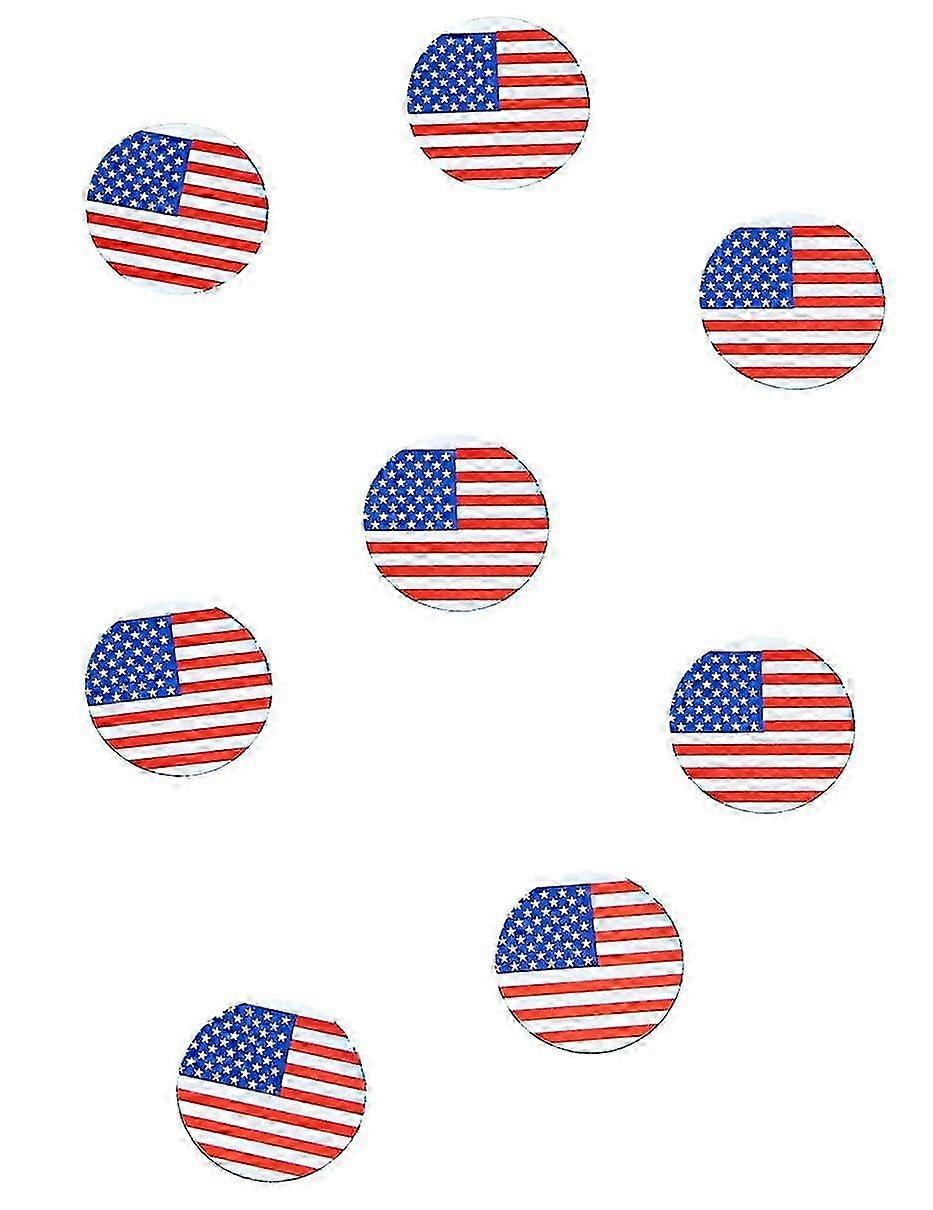 150 table confetti flag USA