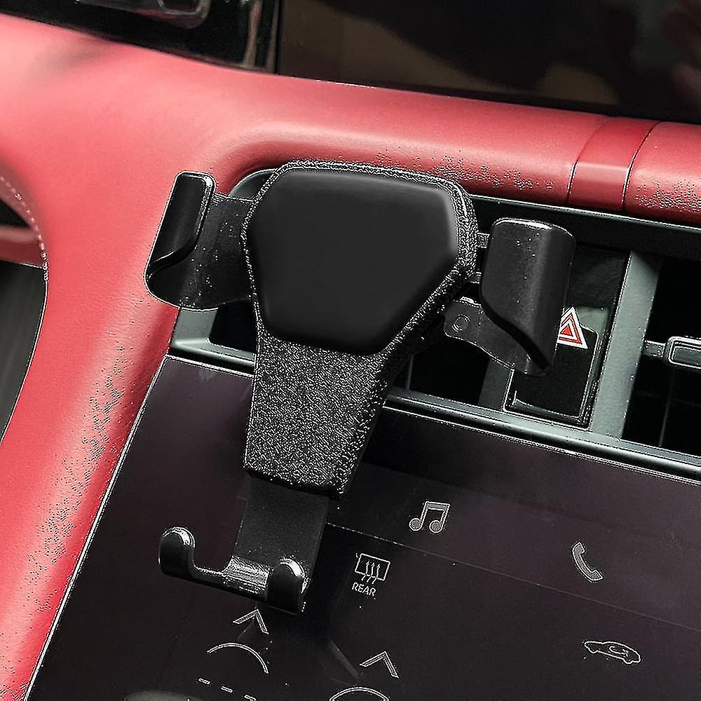 車の換気グリッドのための新しい調整可能な携帯電話のサポート、500 500c 2012 500x 500lアバルト695、クイックサポート、自動車アクセサリーのフィアットサポート