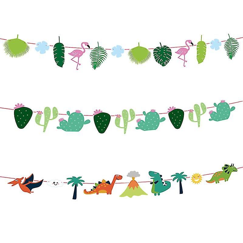 3pcs Birthday Party Banner