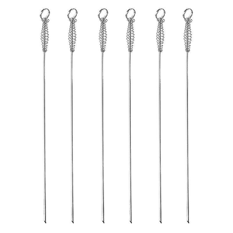 6pcs Bbq Skewers