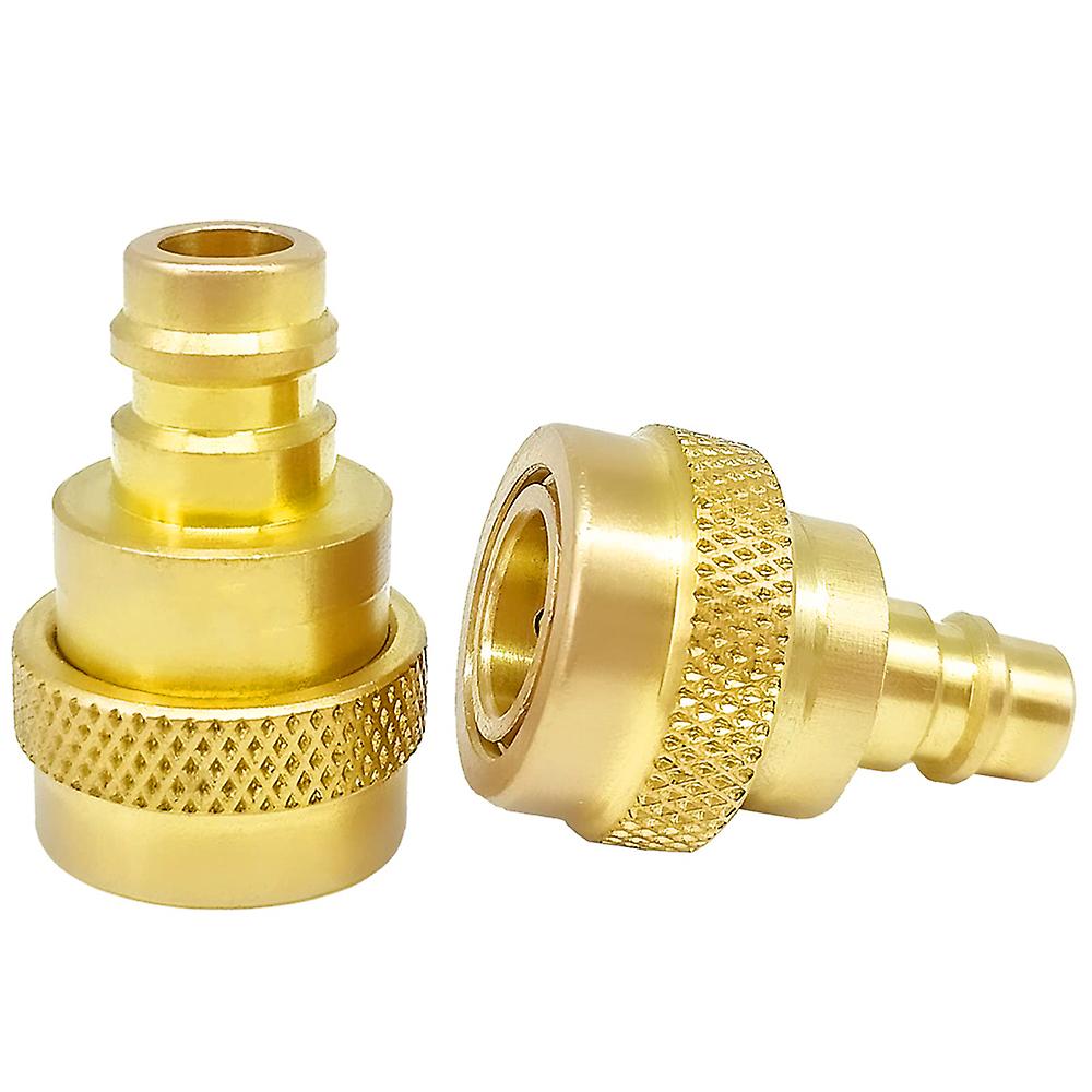 2pcs A/c R134a To R1234yf Conversion Kit,quick Adapter Adjustable High&low Voltage Connector, Air Conditioner Refrigerant System