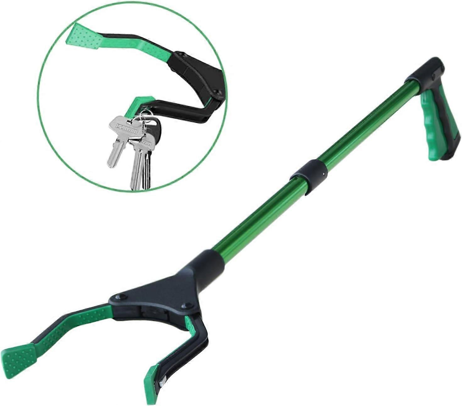 Sweeping tools, 82 cm sweeping tool for the elderly, disabled, high and low, practical, with magnetic tips to collect rubbish, garden waste