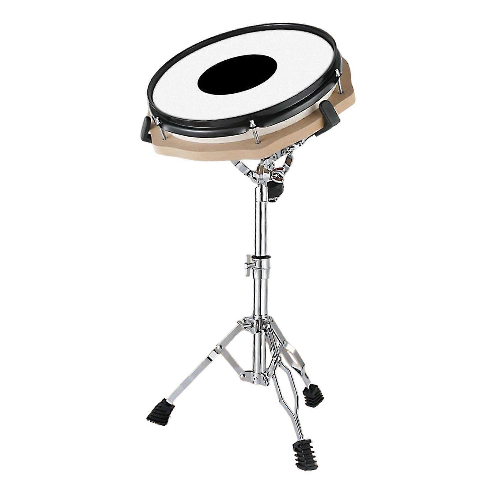 Silent Drum Practice Training Pad and Stand Drum Learning Tool for Beginners