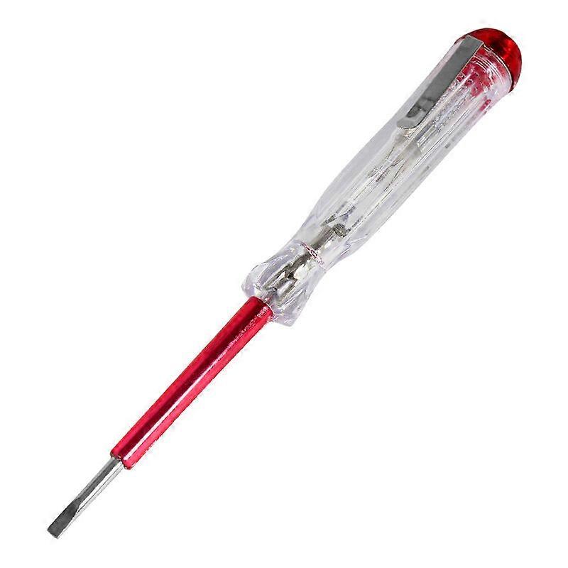 1 Pack Electrical Circuit Tester with Screwdriver Pen for Electrical Testing Red