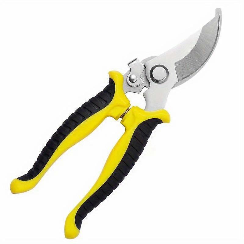Stainless Steel Garden Pruning Shears - Multifunctional Tool for Trimming, Gardening, and More - Comfortable Grip and Sharp Blade for Effortless Cuts
