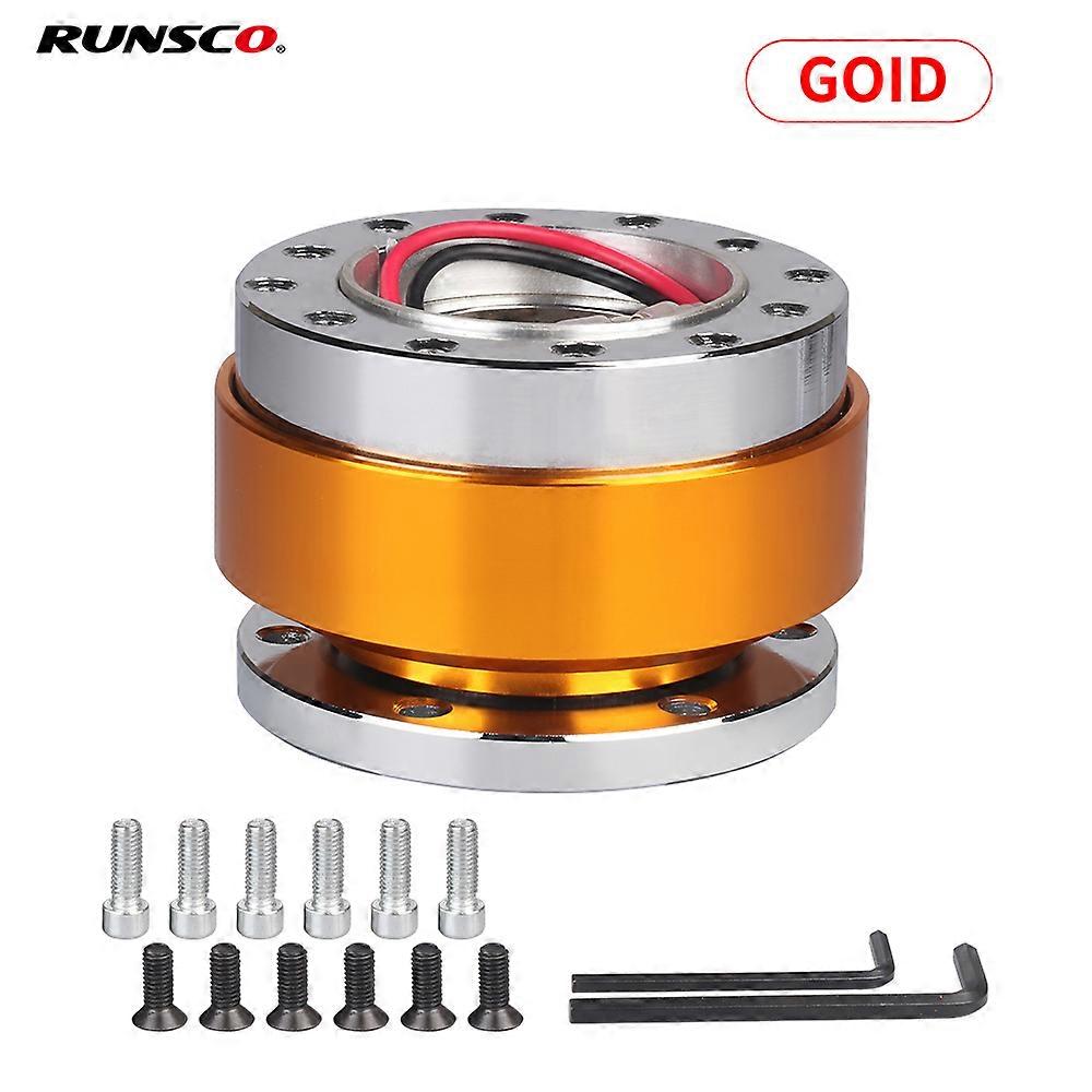 Universal Car Tuning Steering Wheel Quick Release Hub Adapter Snap Off Boss Kit Auto Accessories