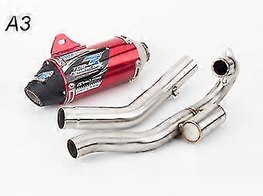 צינור ייחודי צינור אופנוע מערכת מלאה עבור הונדה CRF150F CRF230F CRF150 CRF230 Off-Road צינורות עמעם שלמים 2003-2016