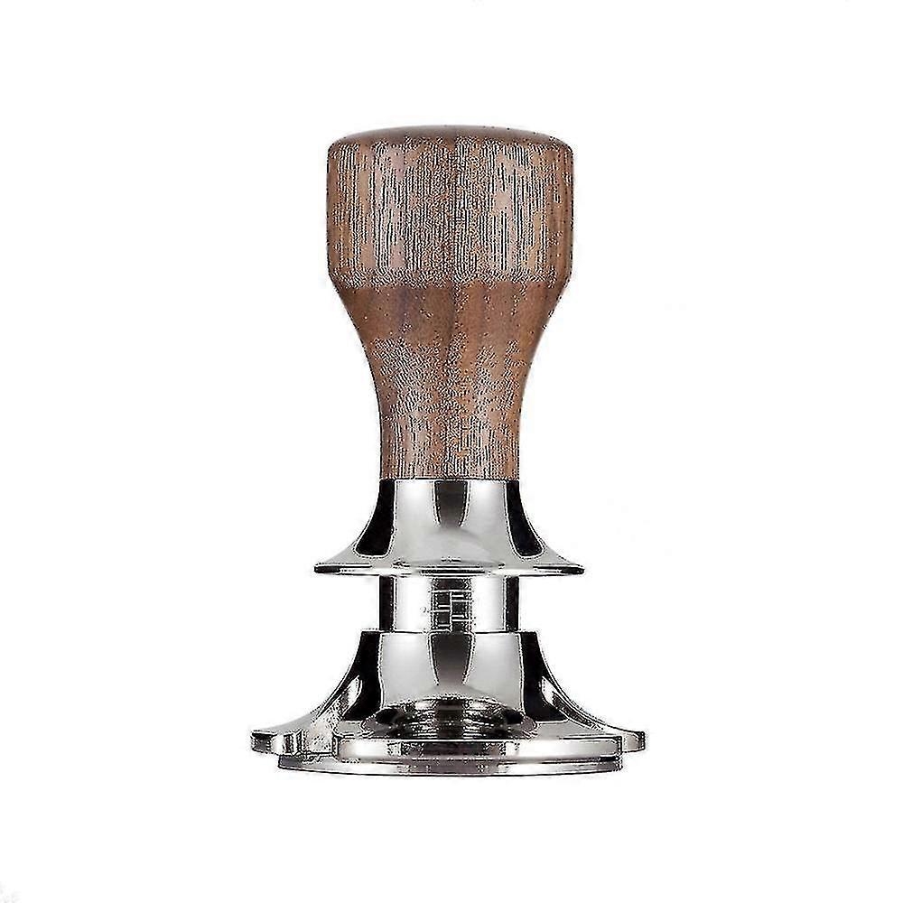 Caffè Tamper Powder Hammer Accessori per caffè Polvere pressata con design anti deviazione di pressione Design profondità regolabile58mm