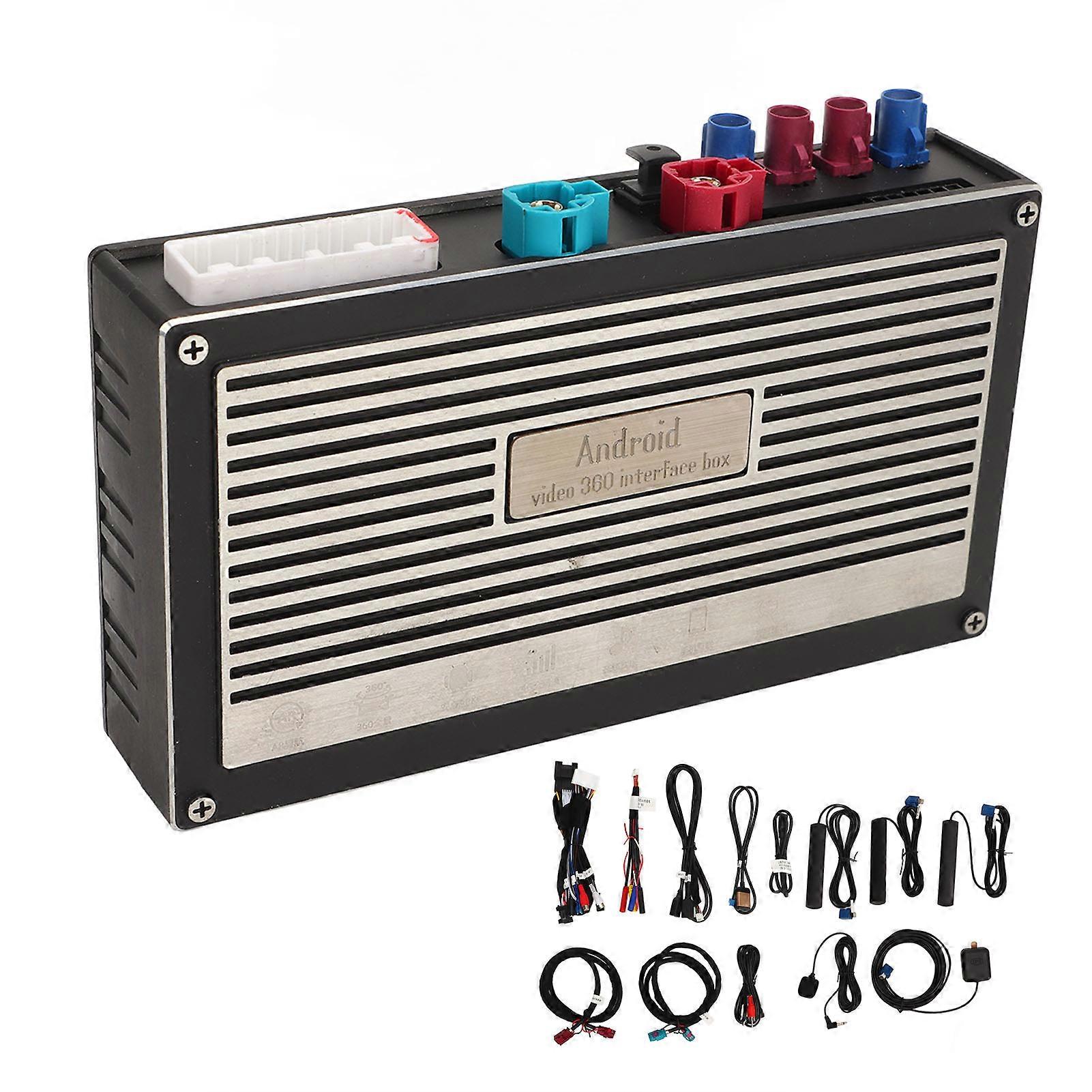 Wireless Carplay Decoder Retrofit Kit 8 Core Processor For Android 12 Built In Panoramic 360 Ai Box For G20 G30 G12 8+128g