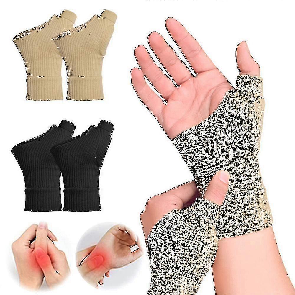 Kompressionsterapi Gelfyldte Tommelhåndledsstøttehandsker Til Tenosynovitis Gigt