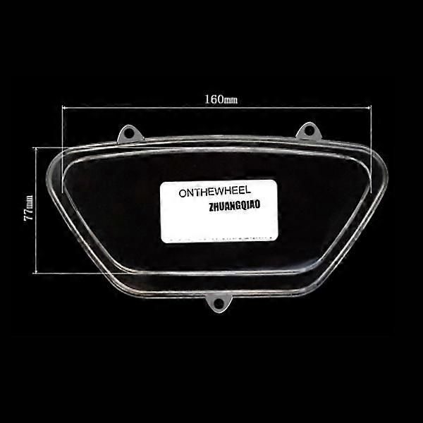 Motorcycle Speedometer Tachometer Dashboard Instrument Glass Plastic Lens Cover For Scooter Moped ATV E-Scooter Motocross