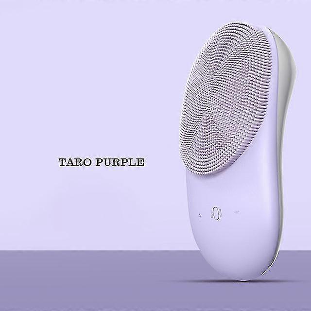2 In 1 cleaning face silicone deep cleansing brush massage instrument waterproof hot compress essence import shrink pores