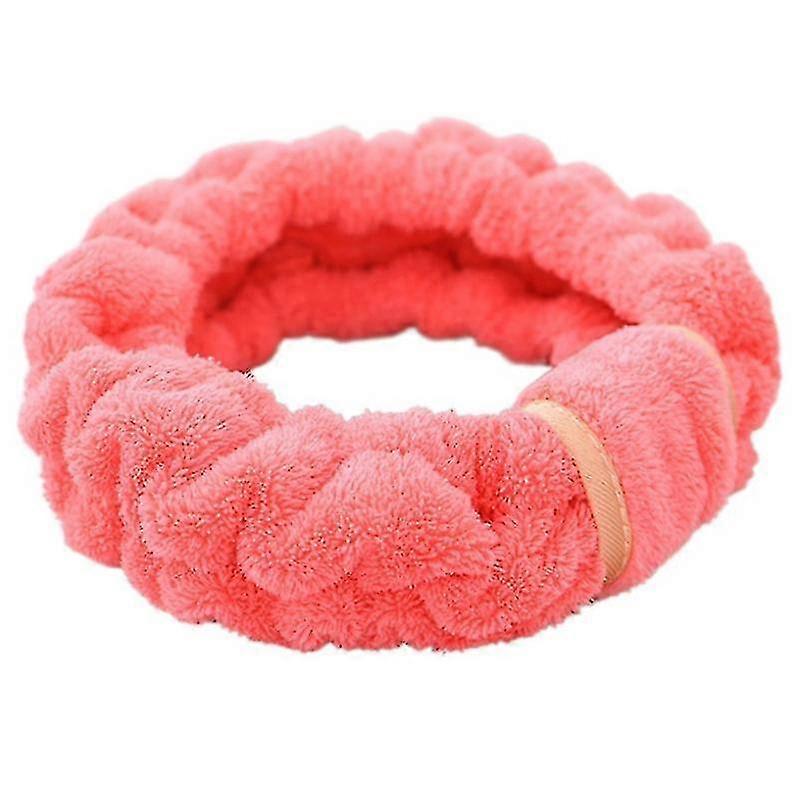 spa facial headbands women makeup and washing face terry headband elastic