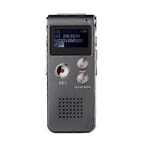 Mini Digital Recorder, Usb Flash Memory/Mp3 Player-16gb(Grey)