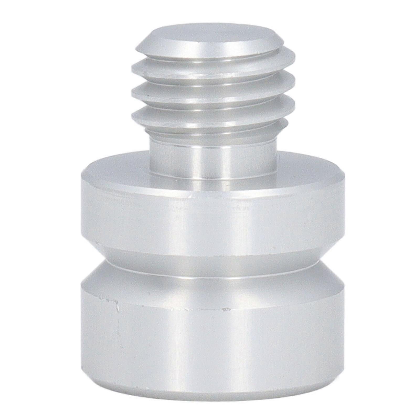 Prism Adapter 5/8x11 Thread 20mm Long Aluminum GPS RTK Adapter for Tripod Total Station Base Centering Rod