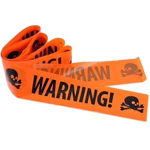 Halloween - Warning tape, Warning tape masked