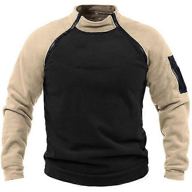 Army Fleece Taktiske jakker Mænd Militær pullover Oversized Fisketøj Vandretrøje Militær taktisk tøj til mænd