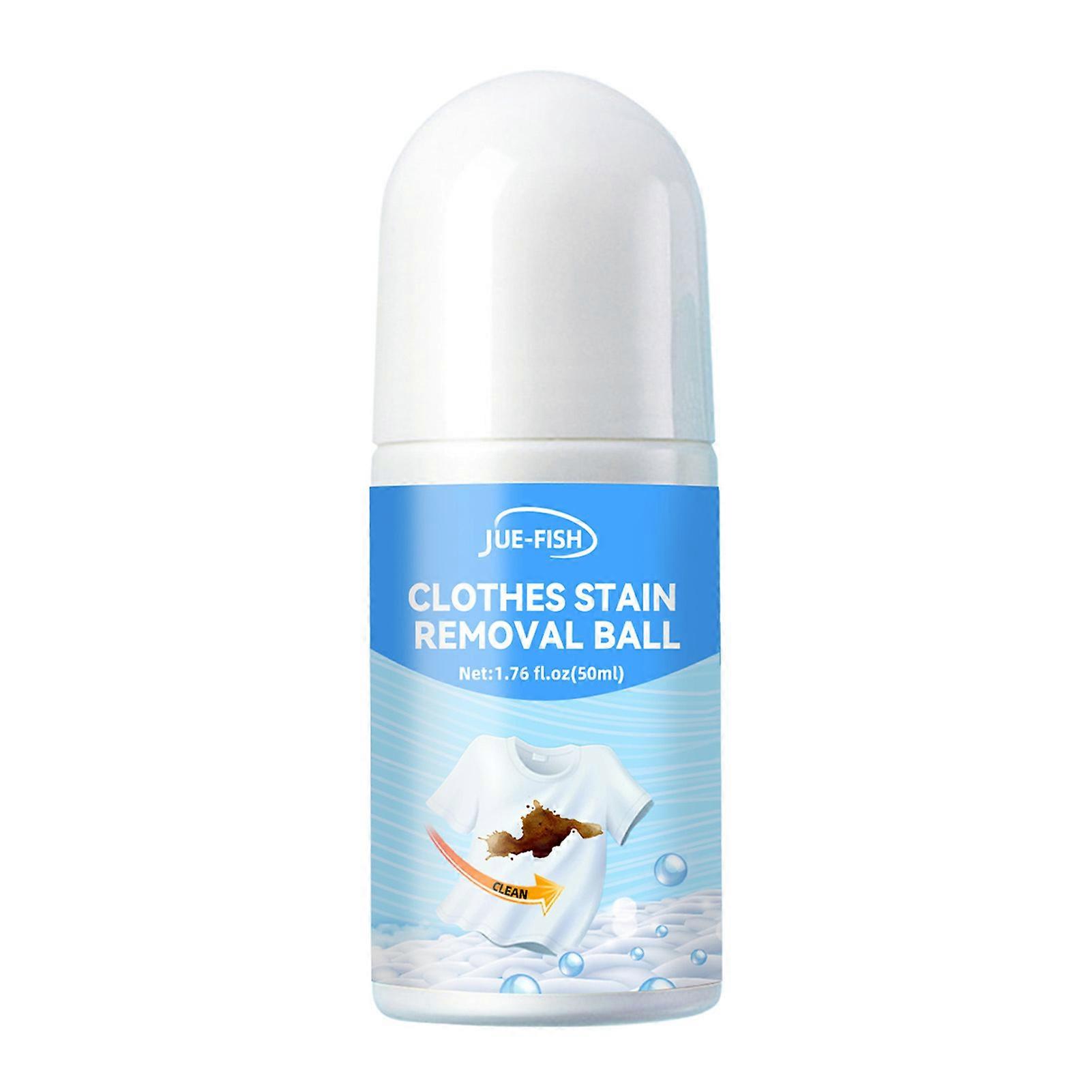 Stain Removal Roller Portable Fast Stain Removing Clear Liquid Safe to Cloth & Fabric for Most
