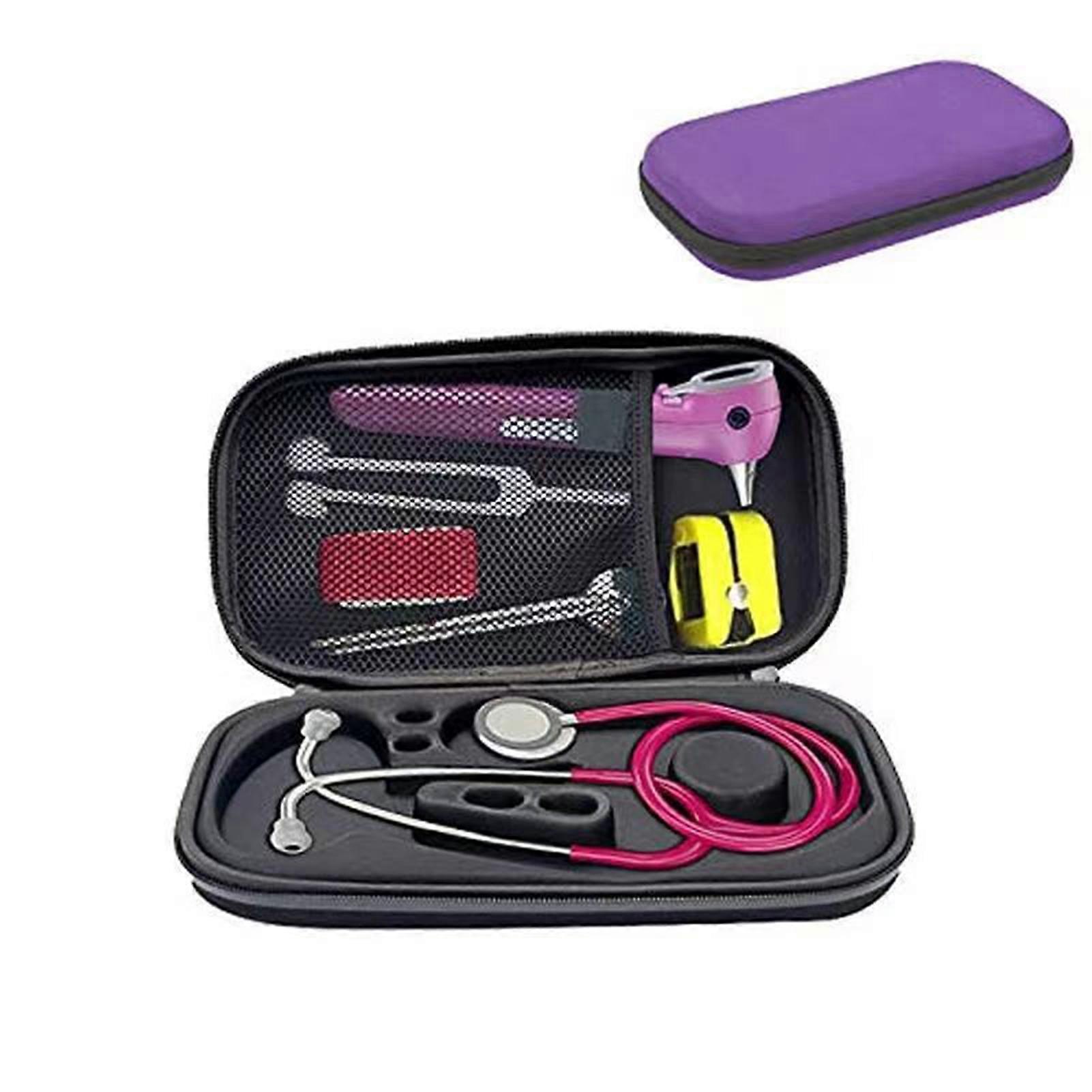 Home Stethoscope Storage Case Waterproof Portable Emergency Case for Women Men Daily Health Care