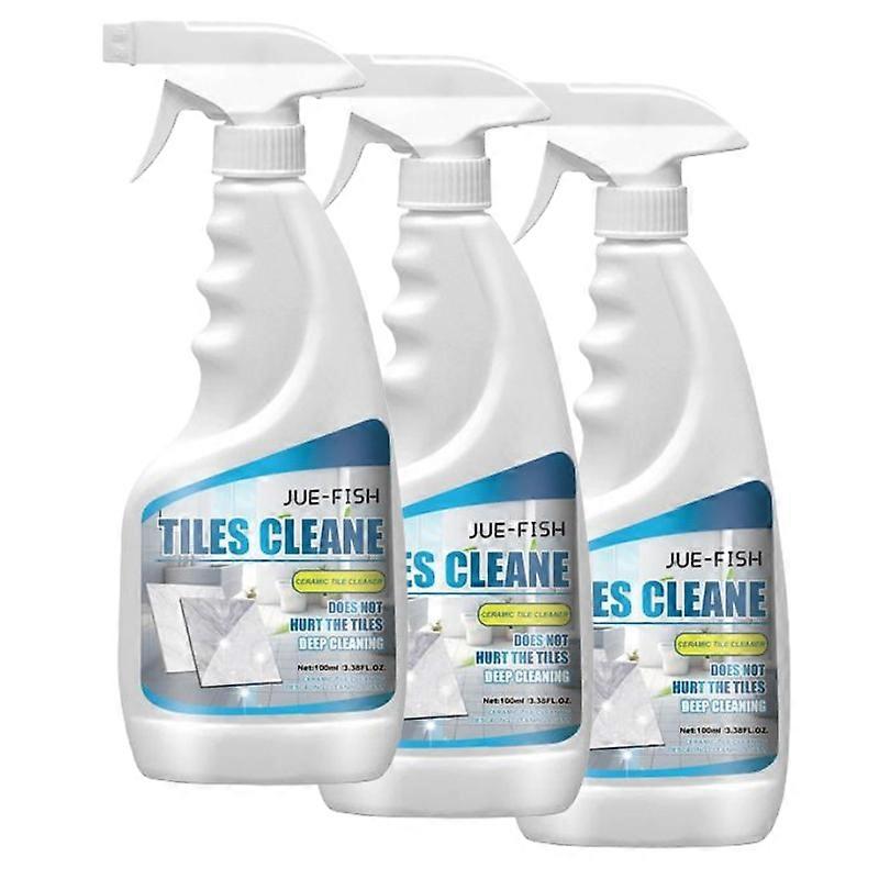 3 قطع جو منظف بلاط السمك ، بخاخ منظف الجص البلاط ، منظف الجص النهائي