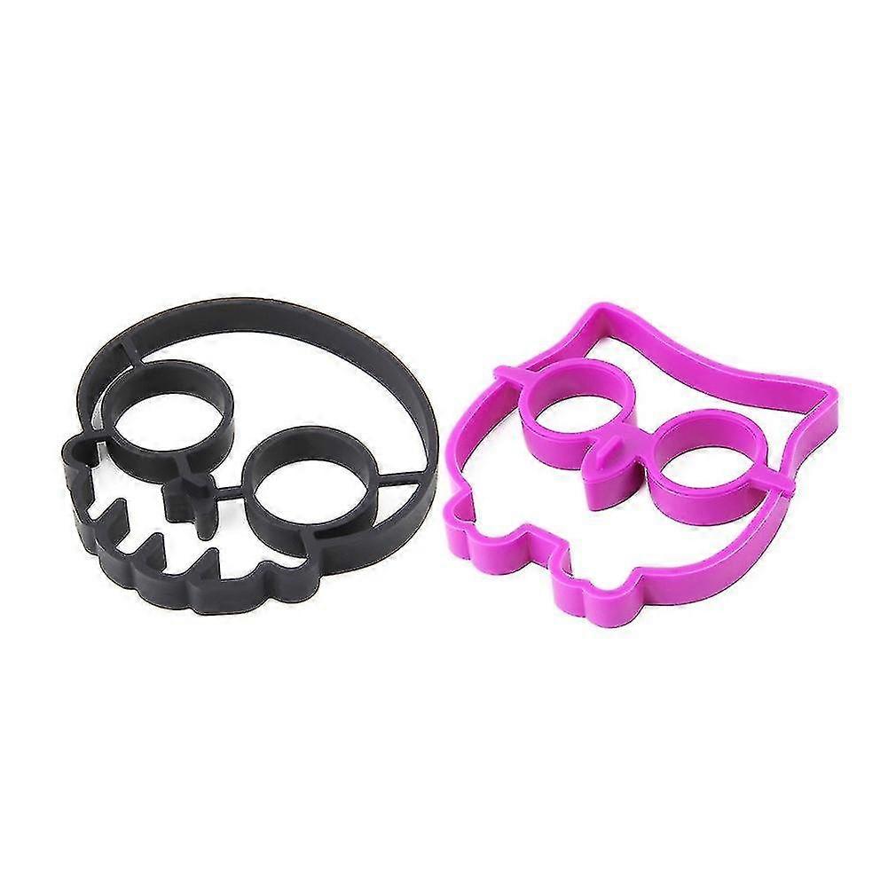 Breakfast Silicone Fried Egg Mold Pancake Egg Ring Shaper Funny Cooking Tool