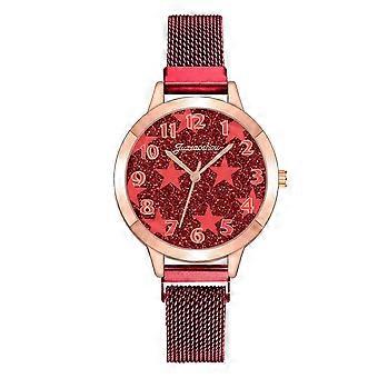 Women Fashion Watch Clock Stainless Steel Casual Dress Wrist Crystal