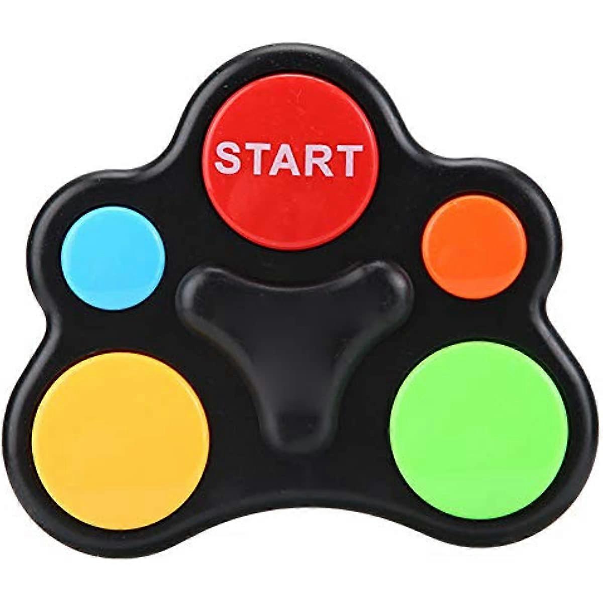 Tnfeeon Memory Training Game Kids Electronic Memory Game Plastic Interaction Intelligent Music Light Educational Brain Teaser Memory Game for Boys Gir