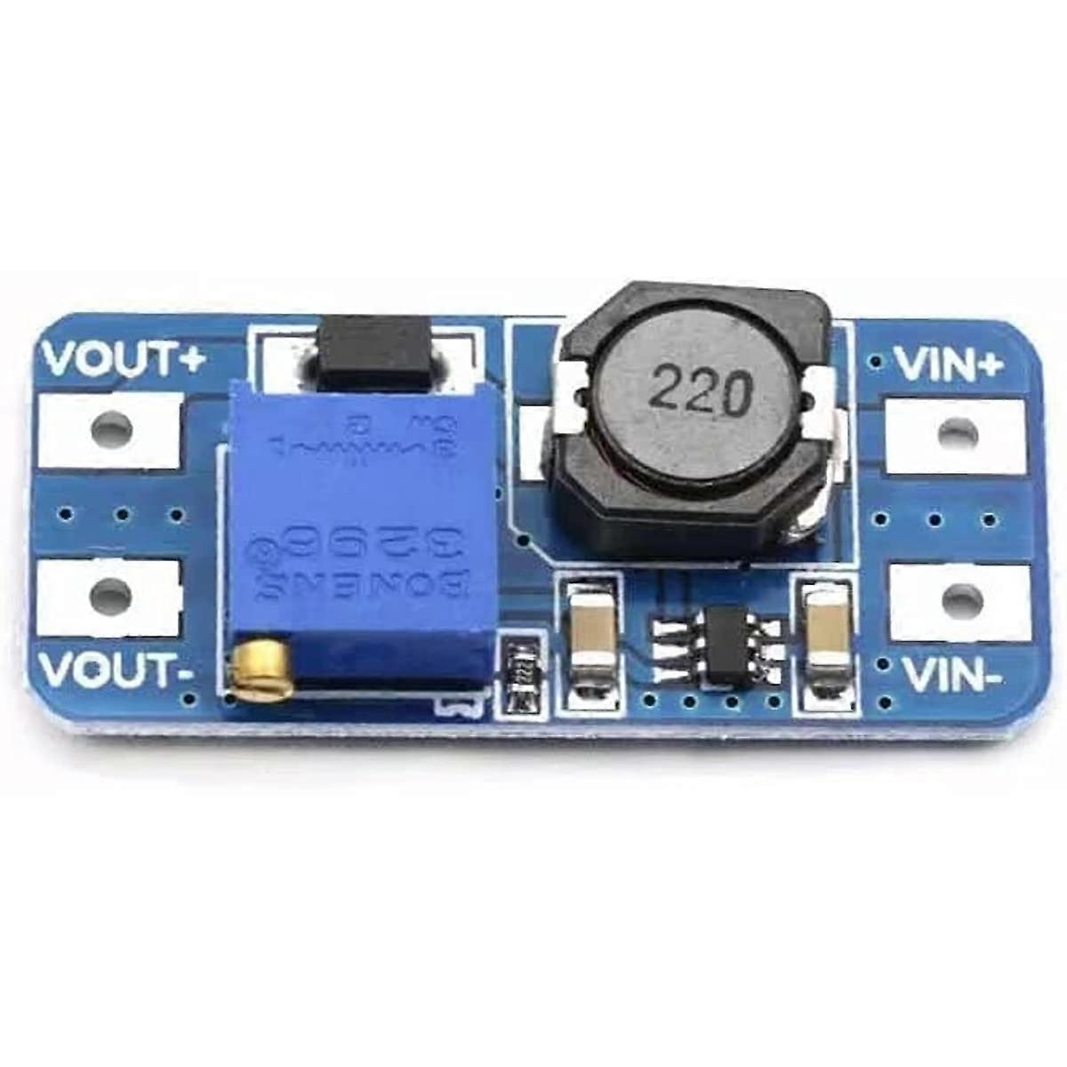 MT3608 DC-DC Step Up Converter Booster Power Supply Module Boost Step-up Board MAX Output 28V 2A Djustable 5912-28V