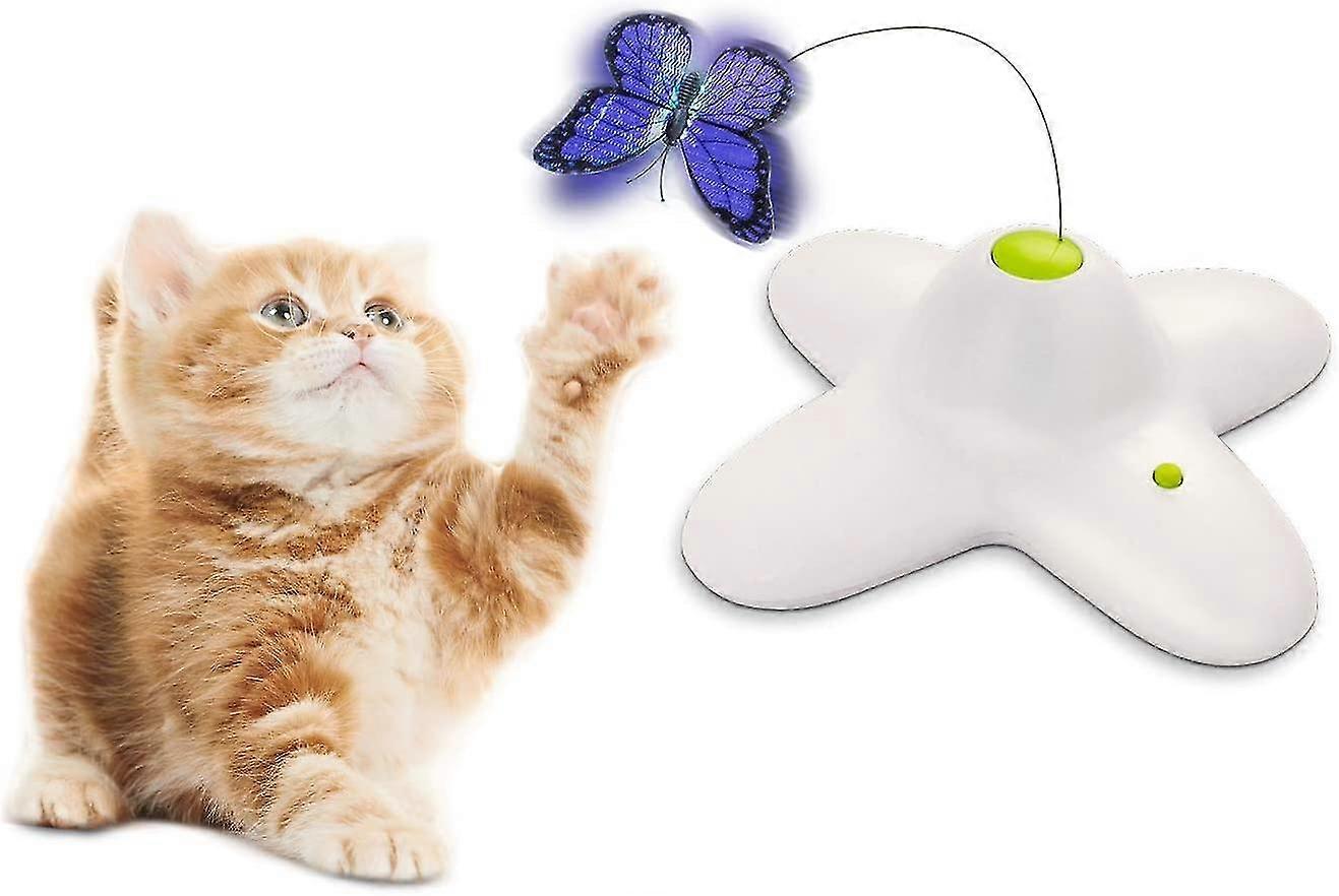 All For Interactive Toy For Butterfly Chat With Two Spare Flashing Butterflies (butterfly)