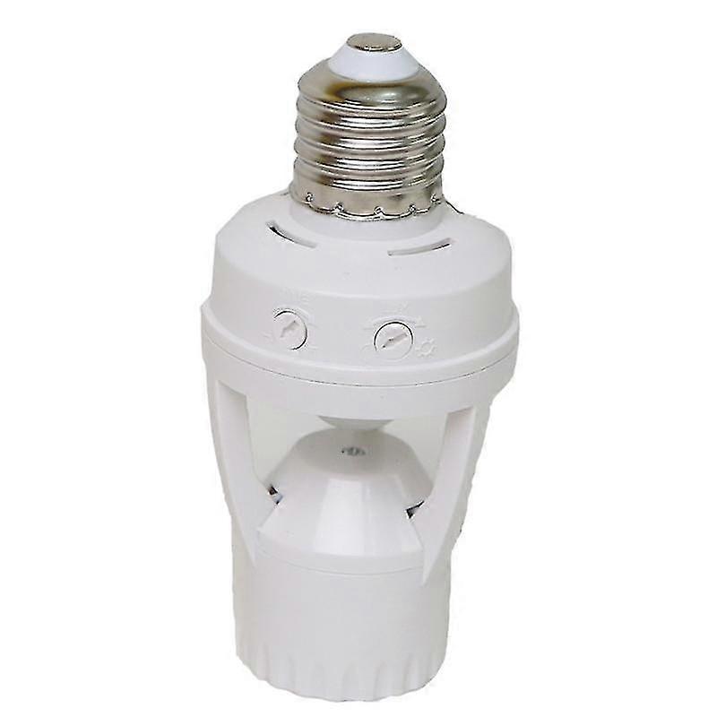 360 Degrees Pir Human Induction Motion Sensor Led Night Lamp Socket Base Ac110v-220v Delay Time Adj
