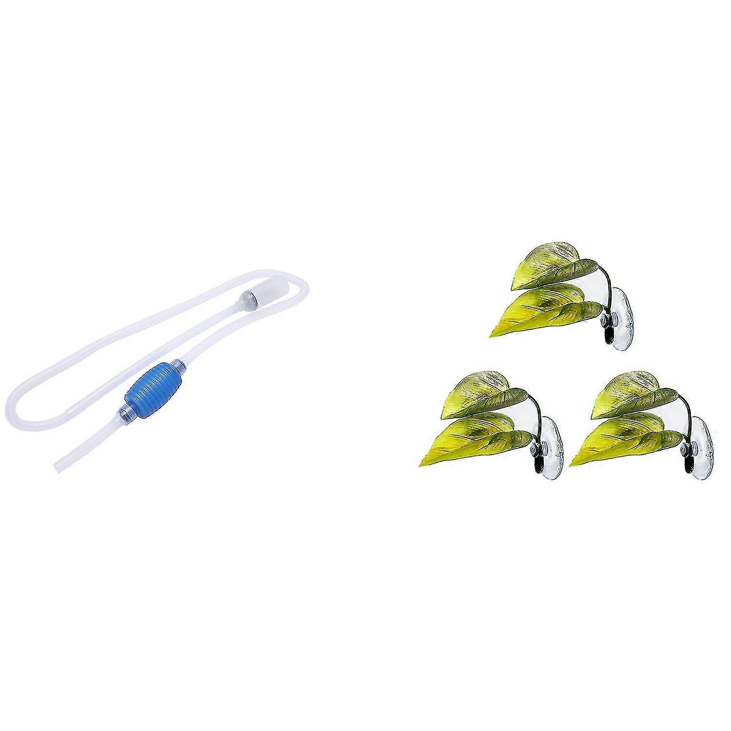 Direct Suction Type Fish Tank Manual Cleaner Pump