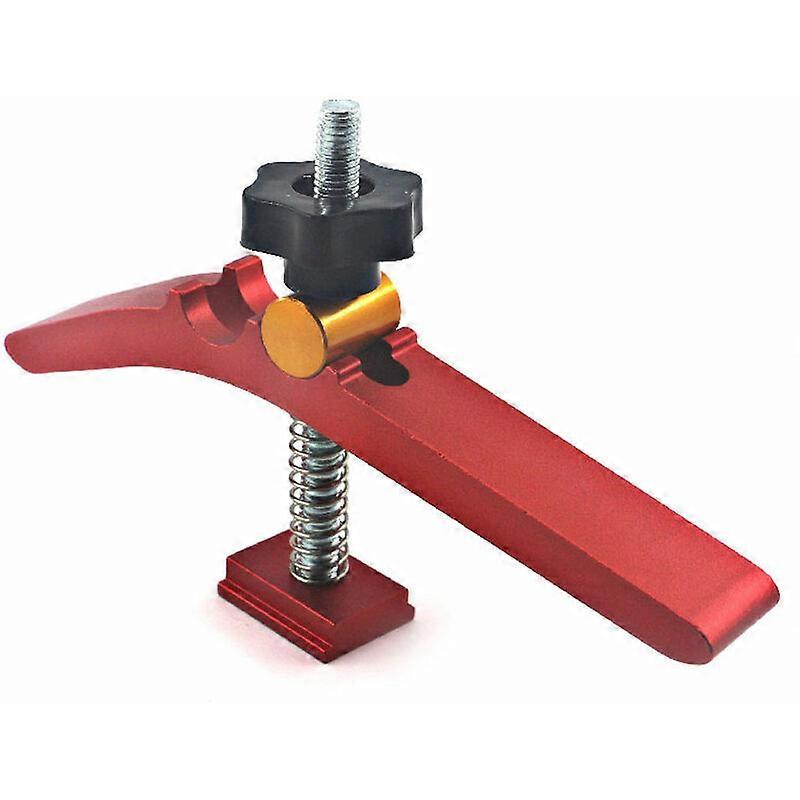 Aluminum Alloy Quick Acting Hold Down T-Slot Clamp T-Track Clamp Set Woodworking Tools