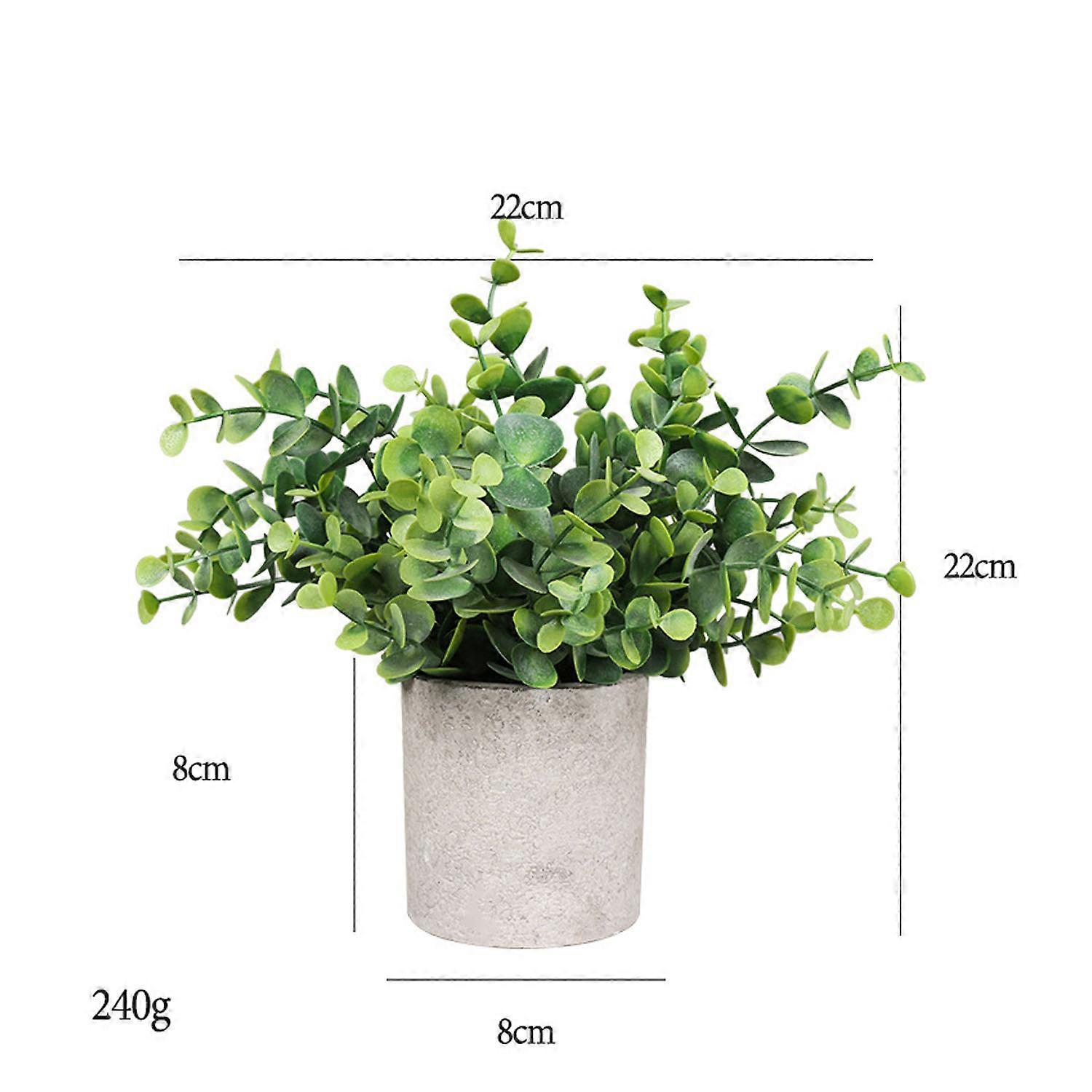 Gesimuleerde groene planten
