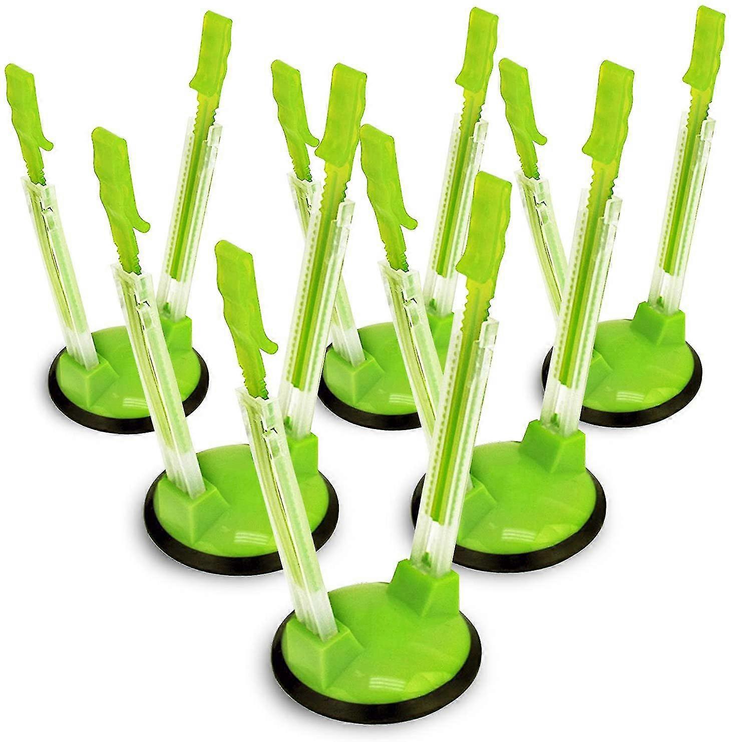 Baggy stativholder for matforberedelsespose / plastfryserpose / ziplock poseholderstativ, måltidsplanlegging / prep poseholderholdere