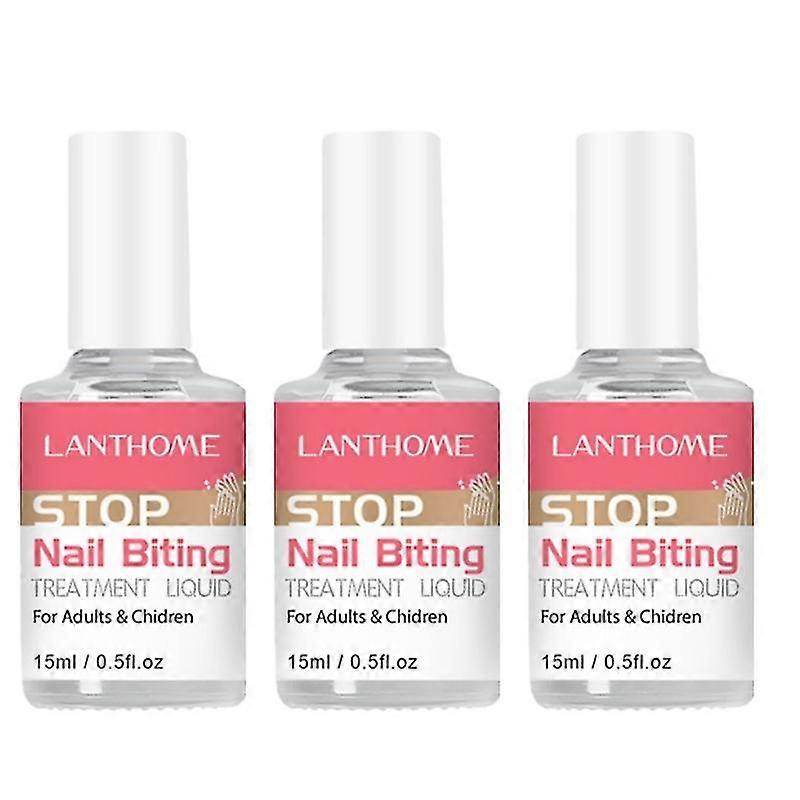 5pcs Stops Nail Biting - 15ml And Prevent Thumb Or Finger Sucking