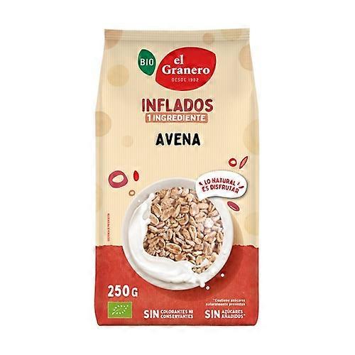 Organic swollen oatmeal 250 g