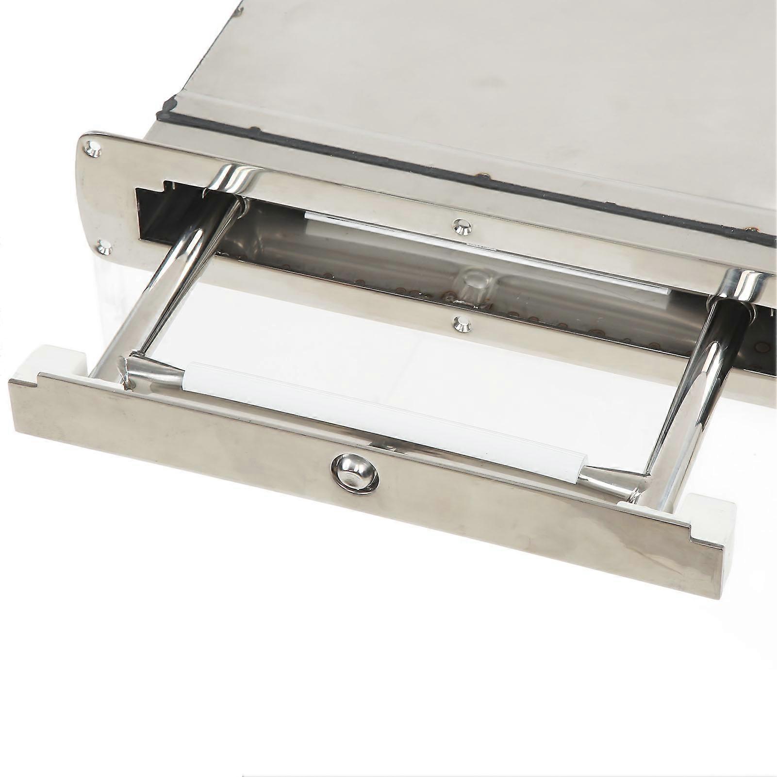 Boat Foldable 3 Steps Ladder Adjustable 316 Stainless Steel Telescopic Hidden Box Stern Mount Ladder