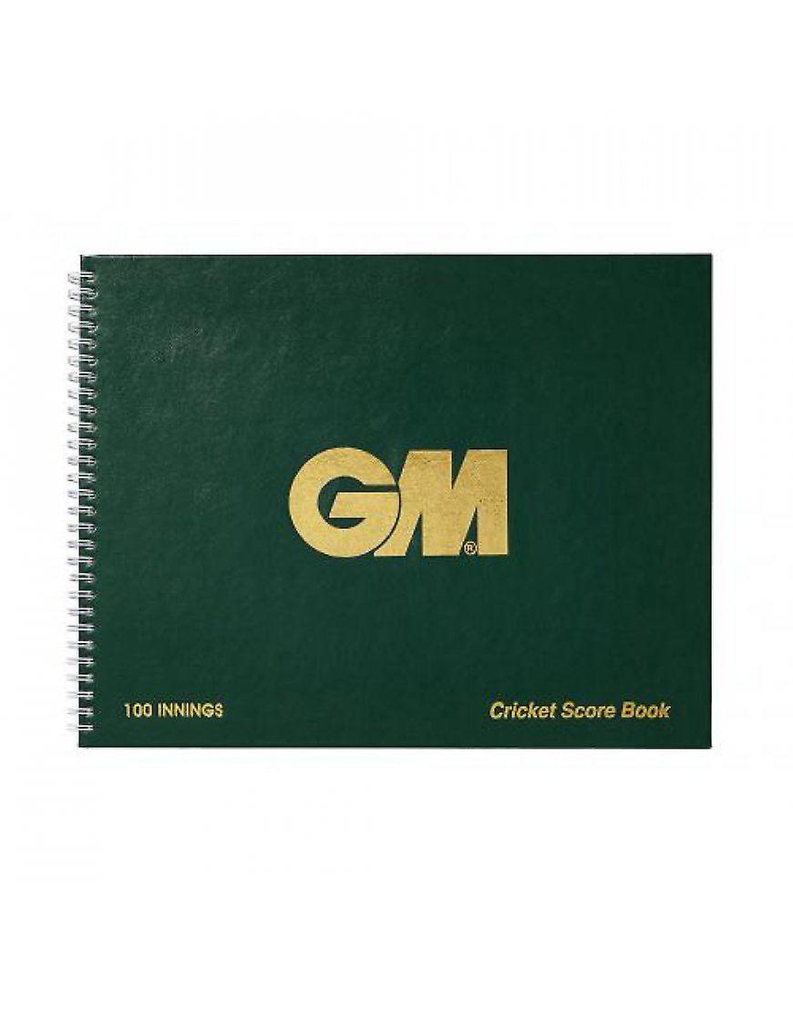 Gunn & Moore板球记分簿100局回合统计书用于比赛分析